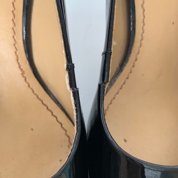 Nine West Women's Black Patent Leather Size 6.5 M - Picture 7 of 8